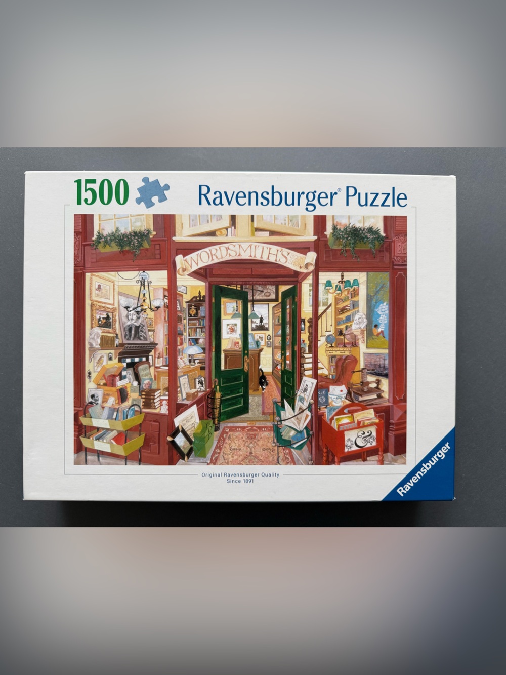 Ravensburger ‘Wordsmith's Bookshop’ - 1500 Piece Puzzle